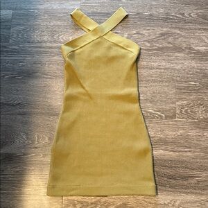 Aritzia sculpt knit dress